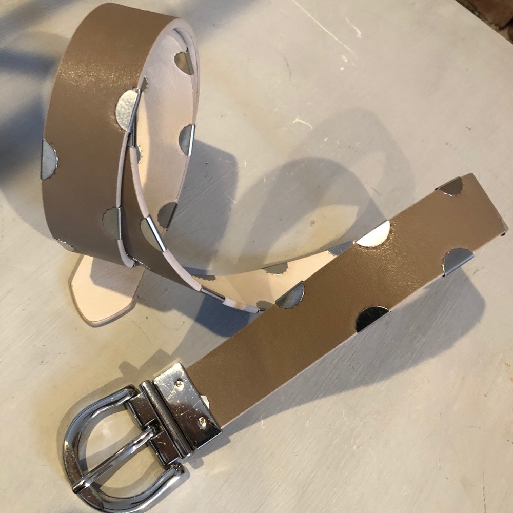 Leather  unique belt